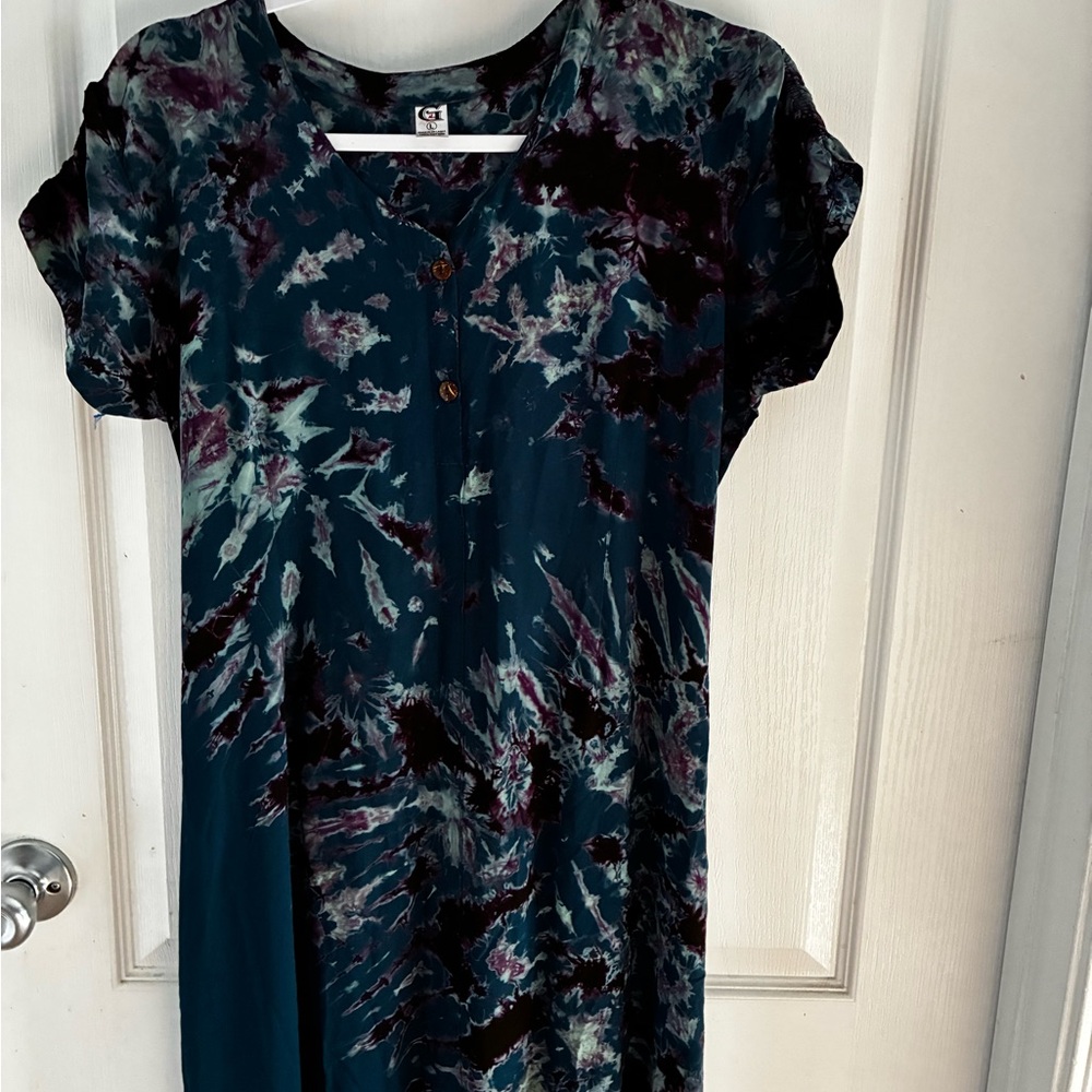 Beautiful Teal Maxi dress NWT Size 12